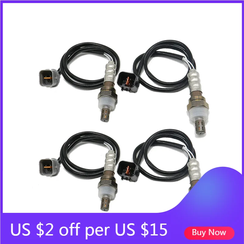 

TIANBANG 4pcs Upstream+Downstream O2 Oxygen Sensor 234-4280 234-4655 234-4739 234-4741 For 2004-2010 Mitsubishi Endeavor V6-3.8L