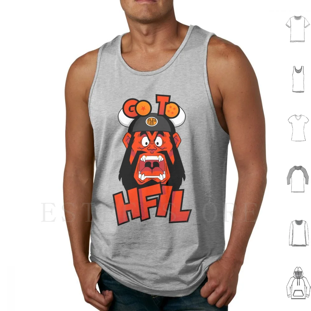 

Go To Hfil Tank Tops Vest Cotton Z Dbz Parody Hell Hfil King Font Thom2maro Ogre Demon Oni