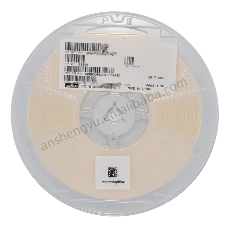 • 0201 6.3V ± 20% 1uF X5R