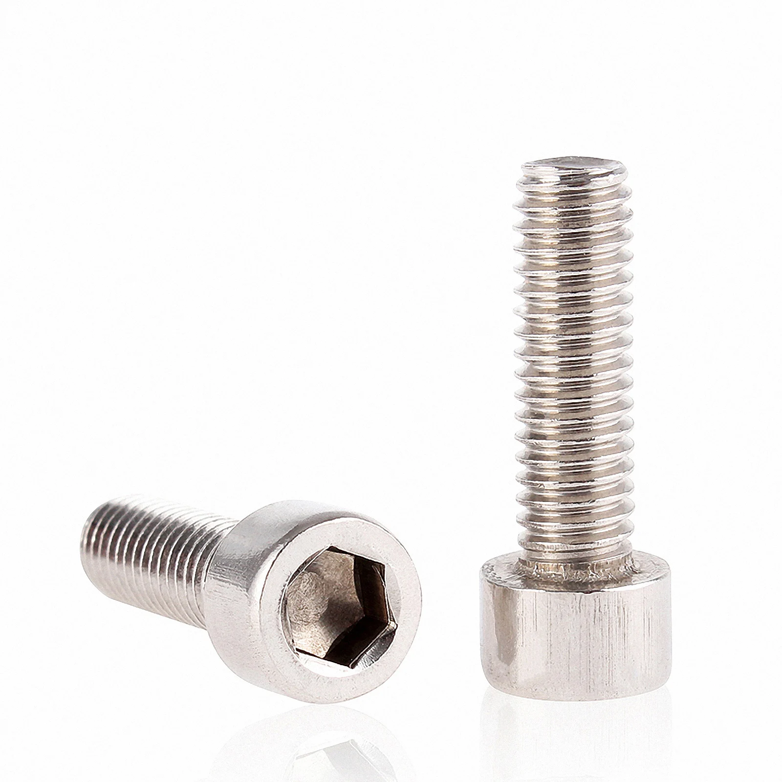 

M3 M4 M5 M6 M8 201 Stainless Steel Allen Bolts Socket Cap Screws Hex Head DIN912 Length 6mm - 60mm