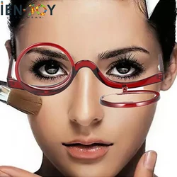 IENJOY New Makeup Reading Glasses Flippable Makeup Glasses Magnifying Cosmetic Readers for Women Glasses Makeup Diopter 1.0-4.0