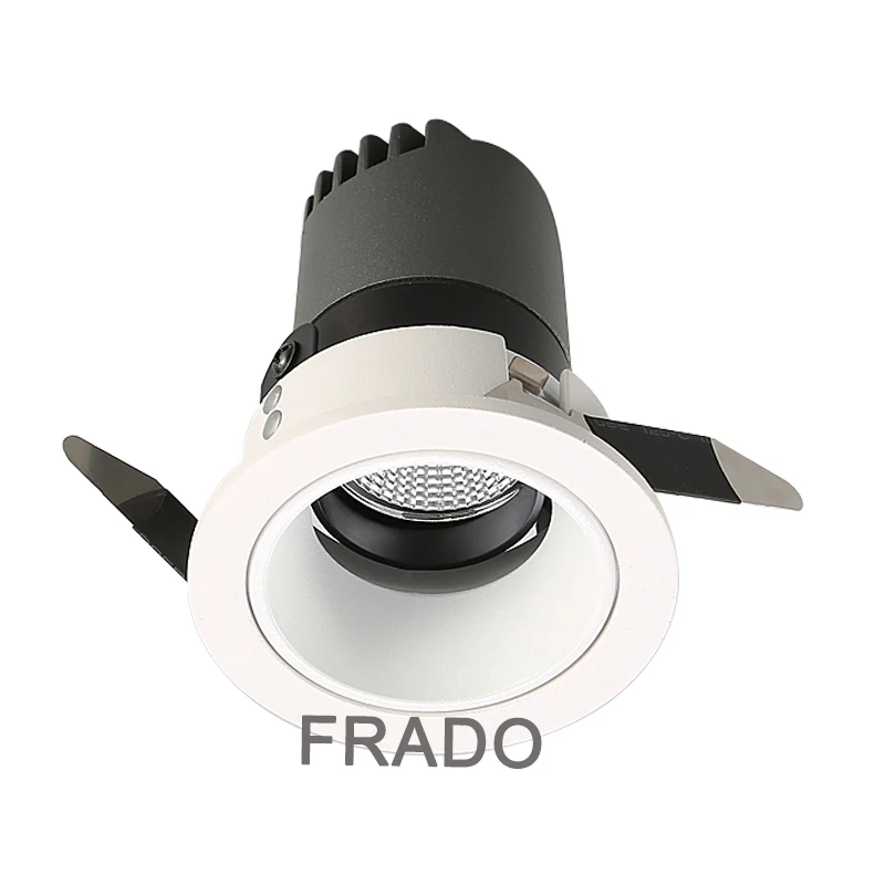 Hohe Helle 5W 7W 12W 20W 30W Dimmbare COB LED Downlights 24 Winkel Leuchte Einbau lichter der decke Unten Lampen Garantie – Detail 15
