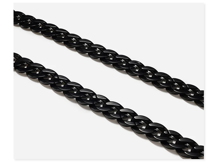 Mode Acryl Brillen Ketten Sonnenbrillen Schnur Anti-Rutsch-Sonnenbrille bänder hängen Ketten am Hals Brillen zubehör – Detail 12