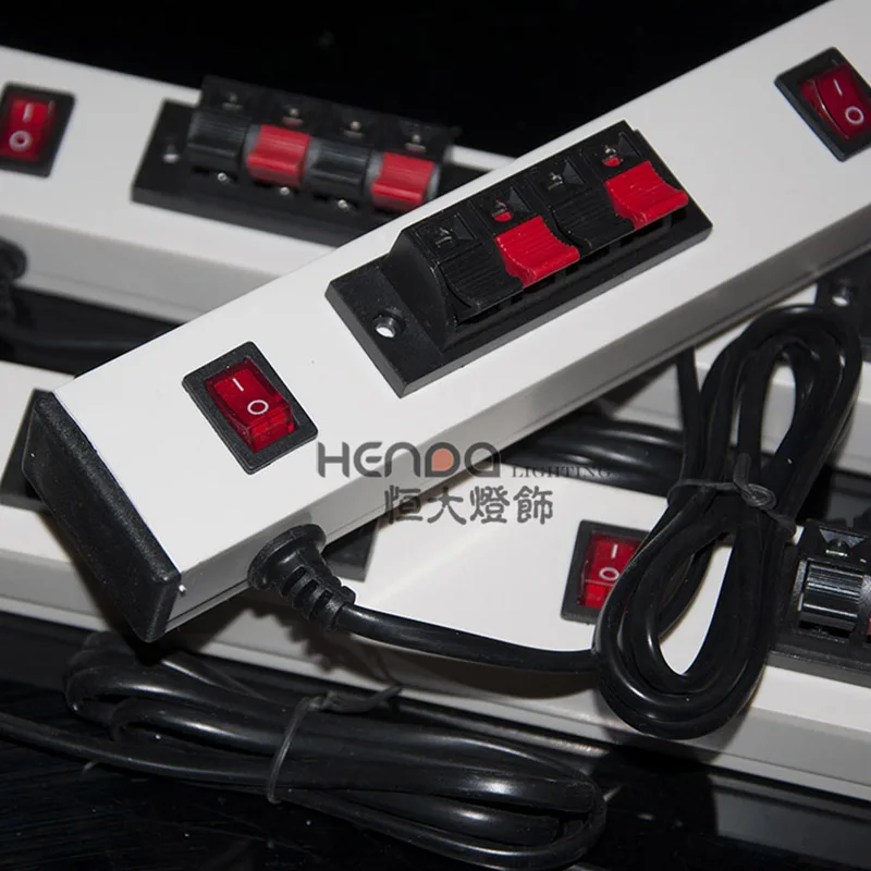 LED Light Tester with Switch Wire LED Lamp Test Clip with Power Cable for Lighting Hardware Store Laboratory