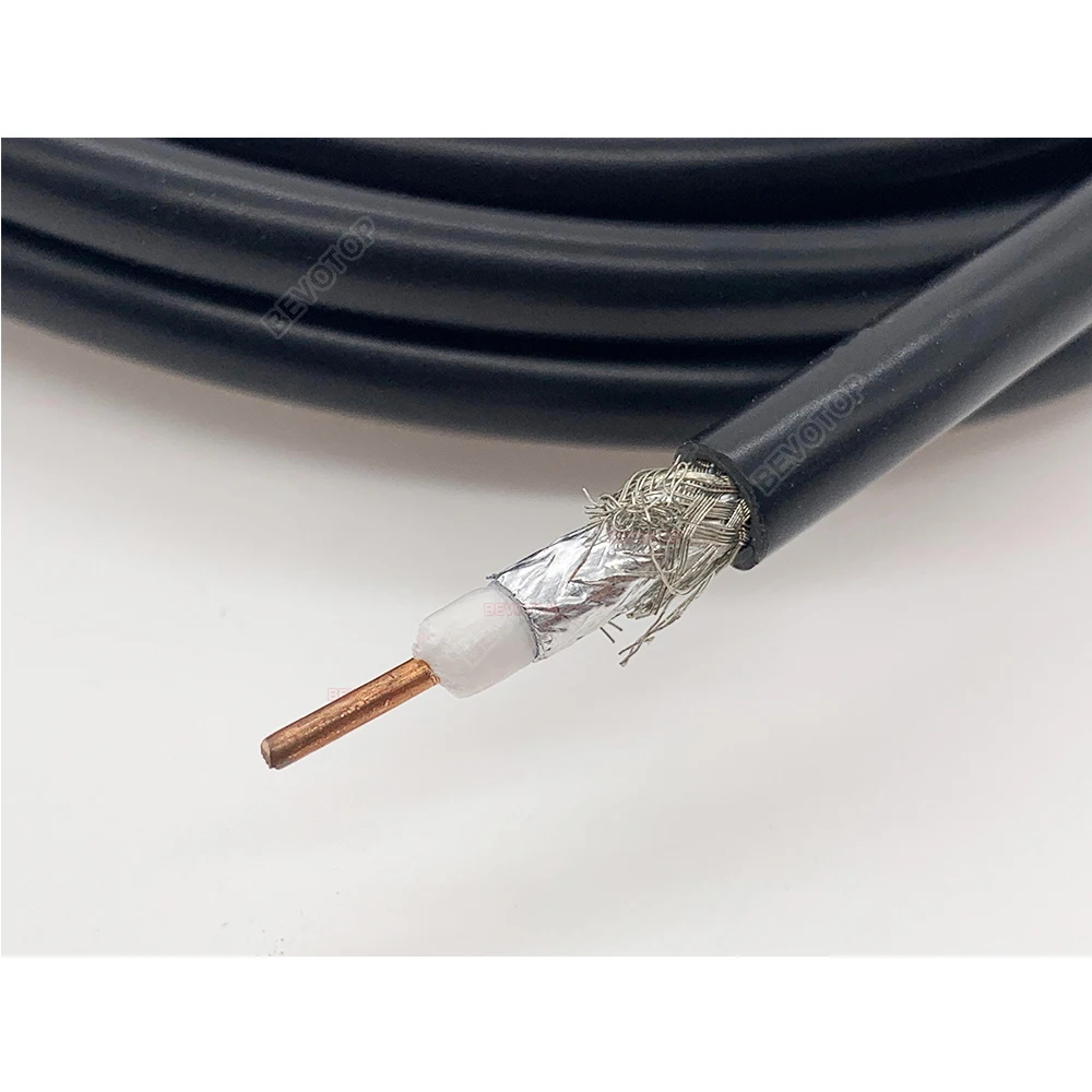 BEVOTOP LMR240 Coaxial Cable High Quality Low Loss 50 Ohm 50-4 RF Coaxial Cable Jumper Wire Cord 50CM~200M