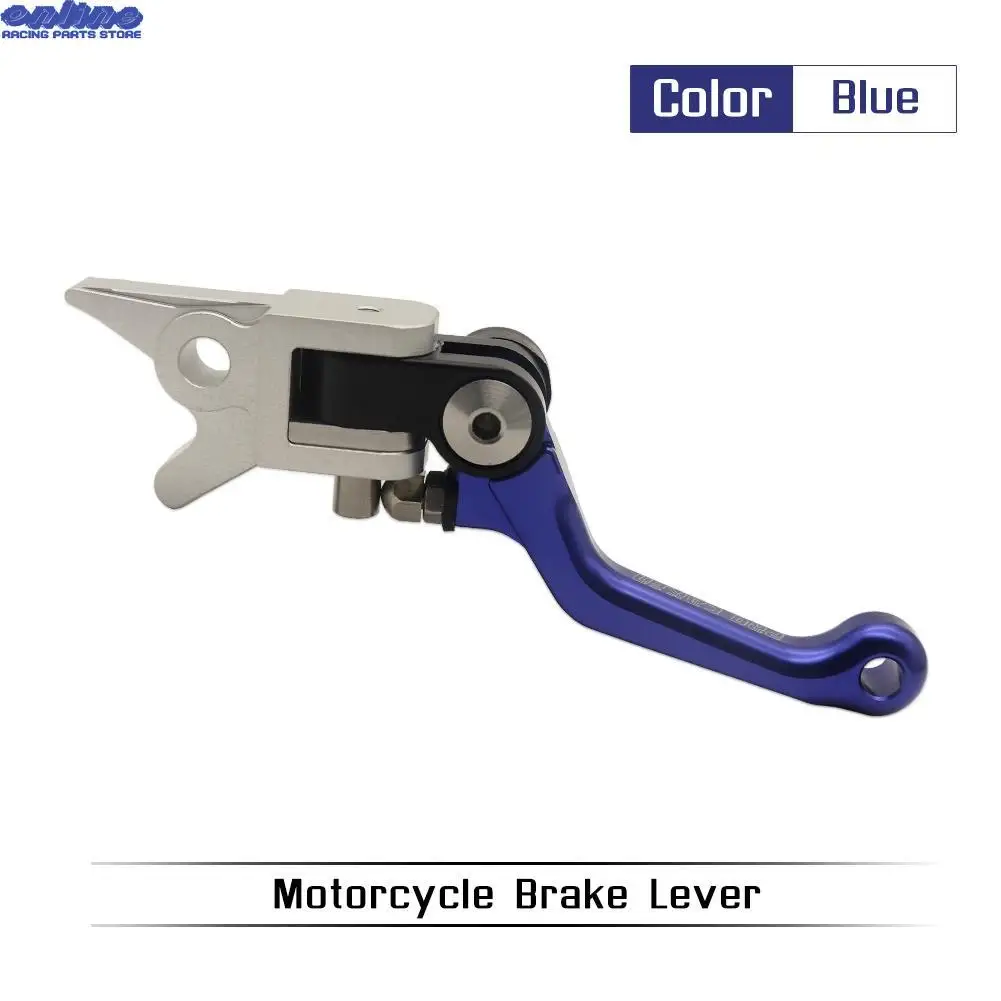 

Motorcycle CNC Folding Brake Lever For BSE 250 300 450cc KAYO 125 140 150 160cc MX Pit Bike Motocross MotoBike 6061-T6 Aluminum