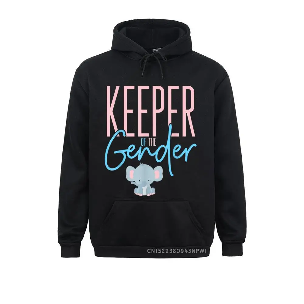 

Cute Baby Elephant Keeper Of Gender Baby Reveal Party Idea Pullover Oversized Sweatshirts Hoodies For Students Clothes Group