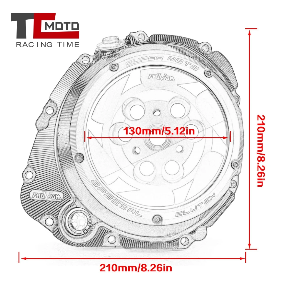 GSXS GSX-S GSXR 1000 1000F Clear Clutch Cover For Suzuki GSXS1000 GSXS1000F 2018-2021 2020 GSXR1000 2007-2008 Engine Protector