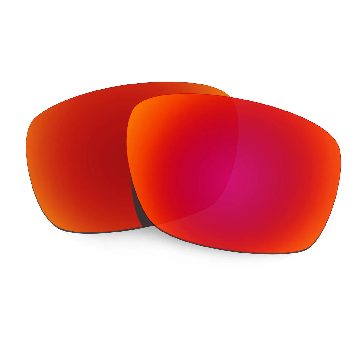 

HKUCO Polarized Replacement Lenses For Tinfoil Carbon Sunglasses Red