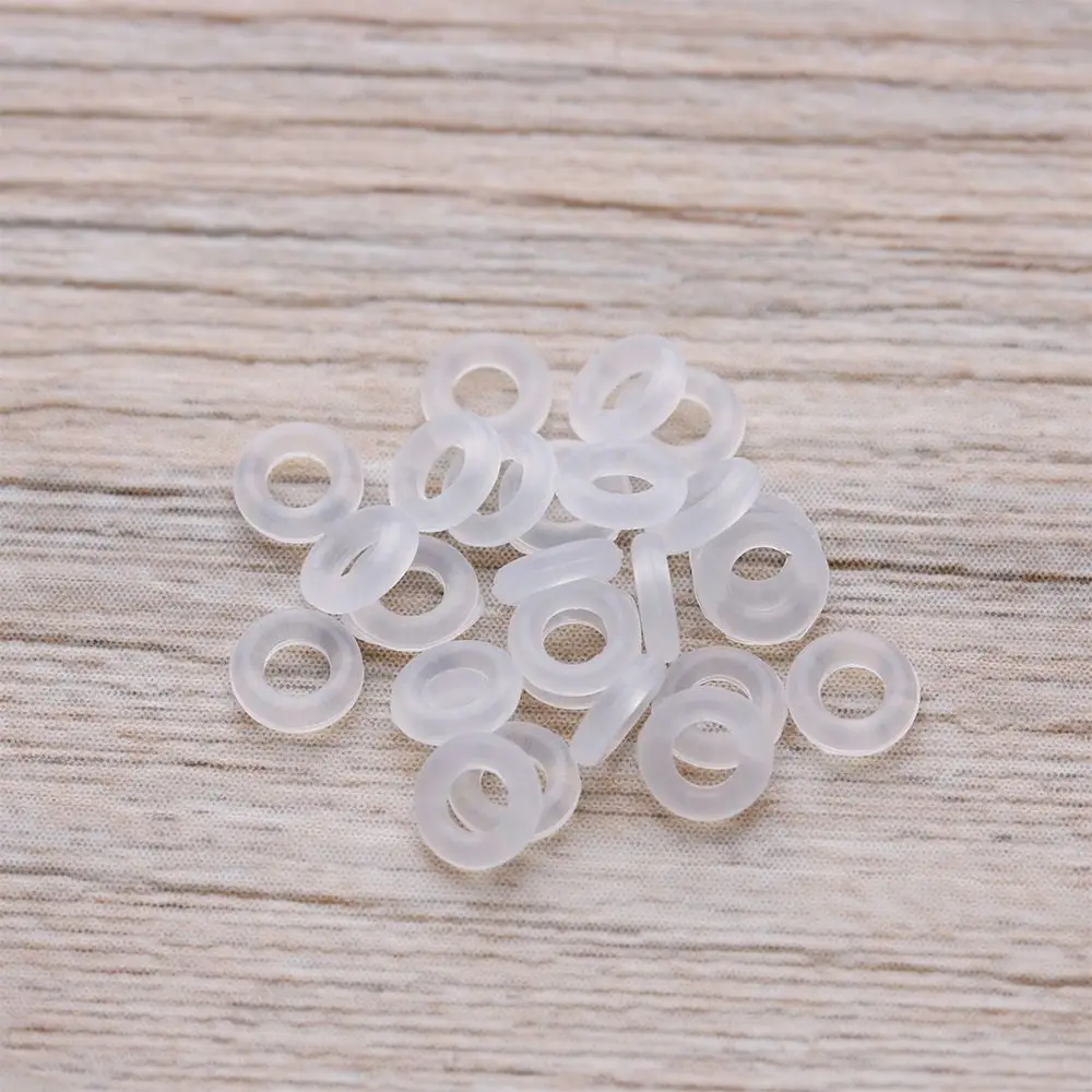 50/100PCS Entertainment Hunting Grommets Stems/Flights Gasket Grip Washer Rubber O Ring Darts Arrow Tips Broadhead Replace