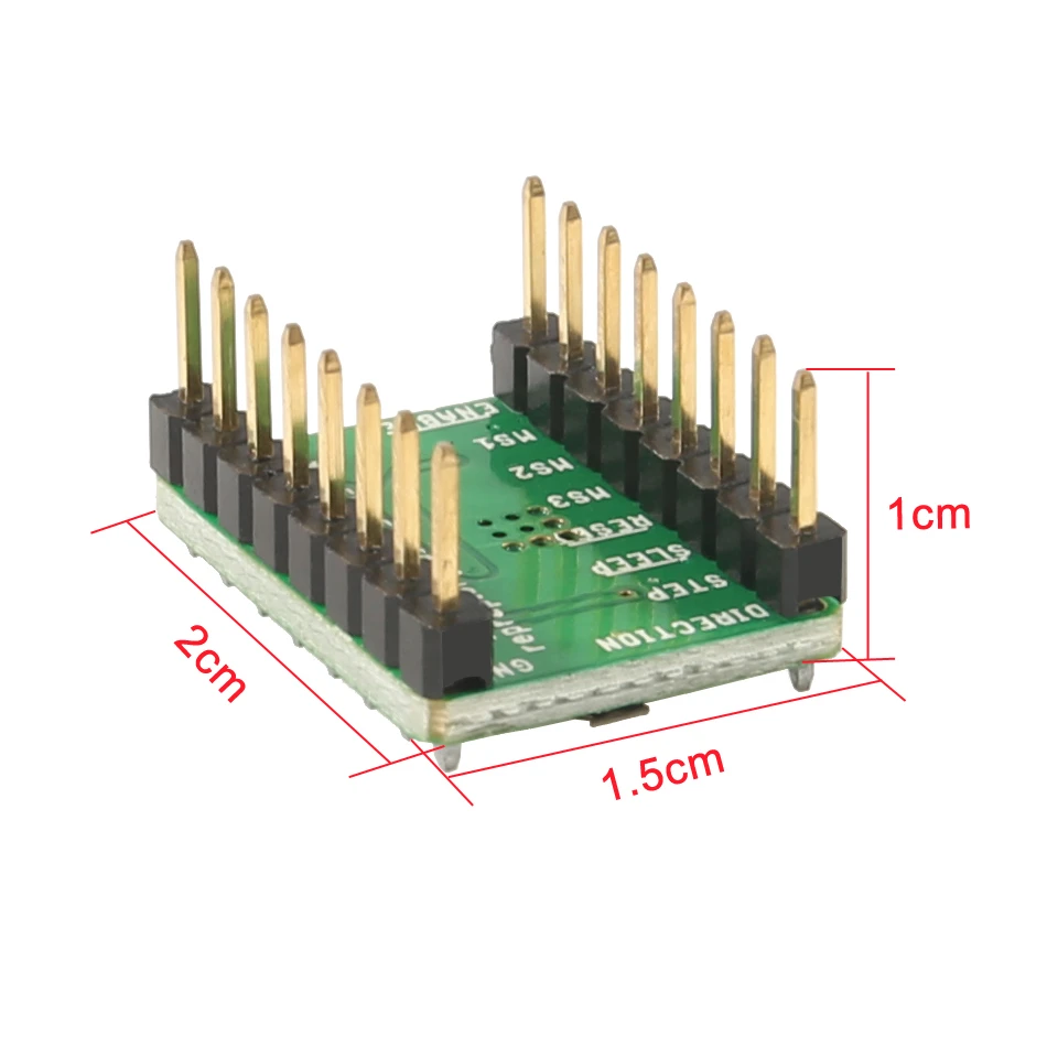 Aokin DRV8825 Stepper Motor Driver Module with Heat Sink Stepper Motor Driver Module A4988 For 3D Printer Rrerap Ramps 1.4