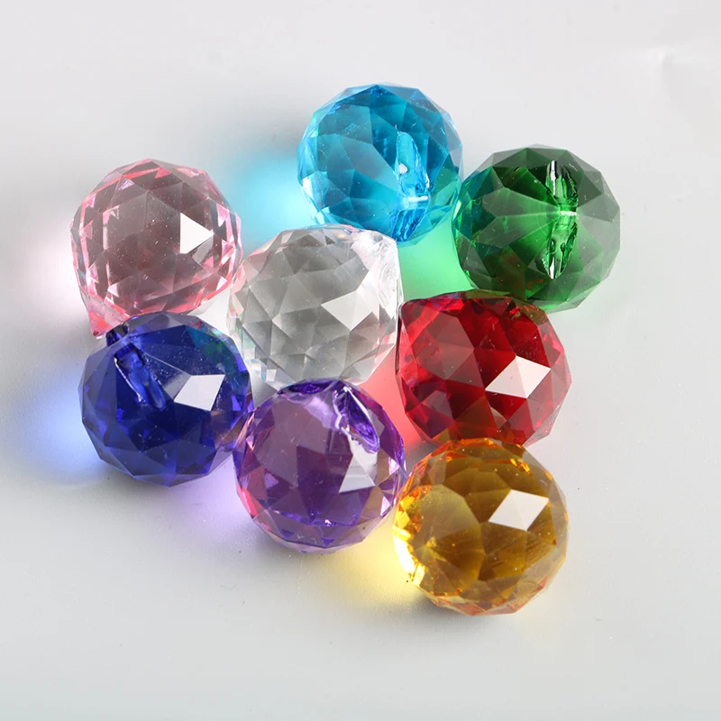 Rainbow Suncatcher Crystal Ball Prism Window Sun Catchers Feng Shui Ball Pendant for Hanging