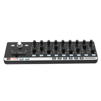 Worlde EasyControl.9 MIDI Keyboard Portable Mini USB 9 Slim-Line Control MIDI Controller Plug and Play USB 2.0 cable