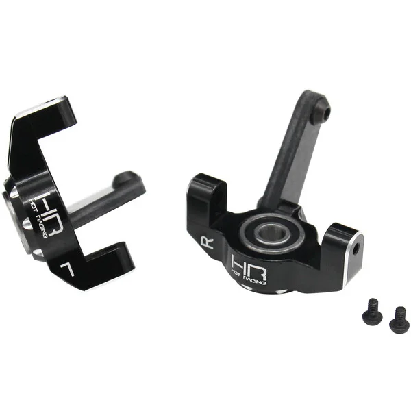 Hot Racing aluminum inline spindle set with carbon fiber steering arms for Losi 22S 2WD Camaro