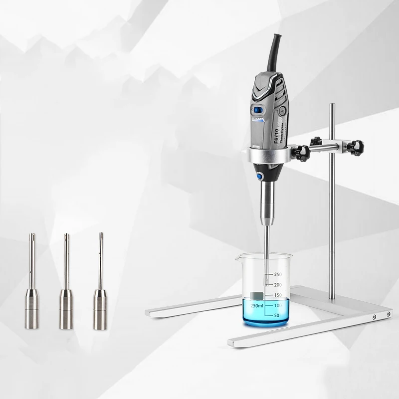 Sprzęt laboratoryjny Homogenizator Disperser Mikser laboratoryjny Regulowany wysokoobrotowy homogenizator Narzędzie do badań biologicznych komórek chemicznych