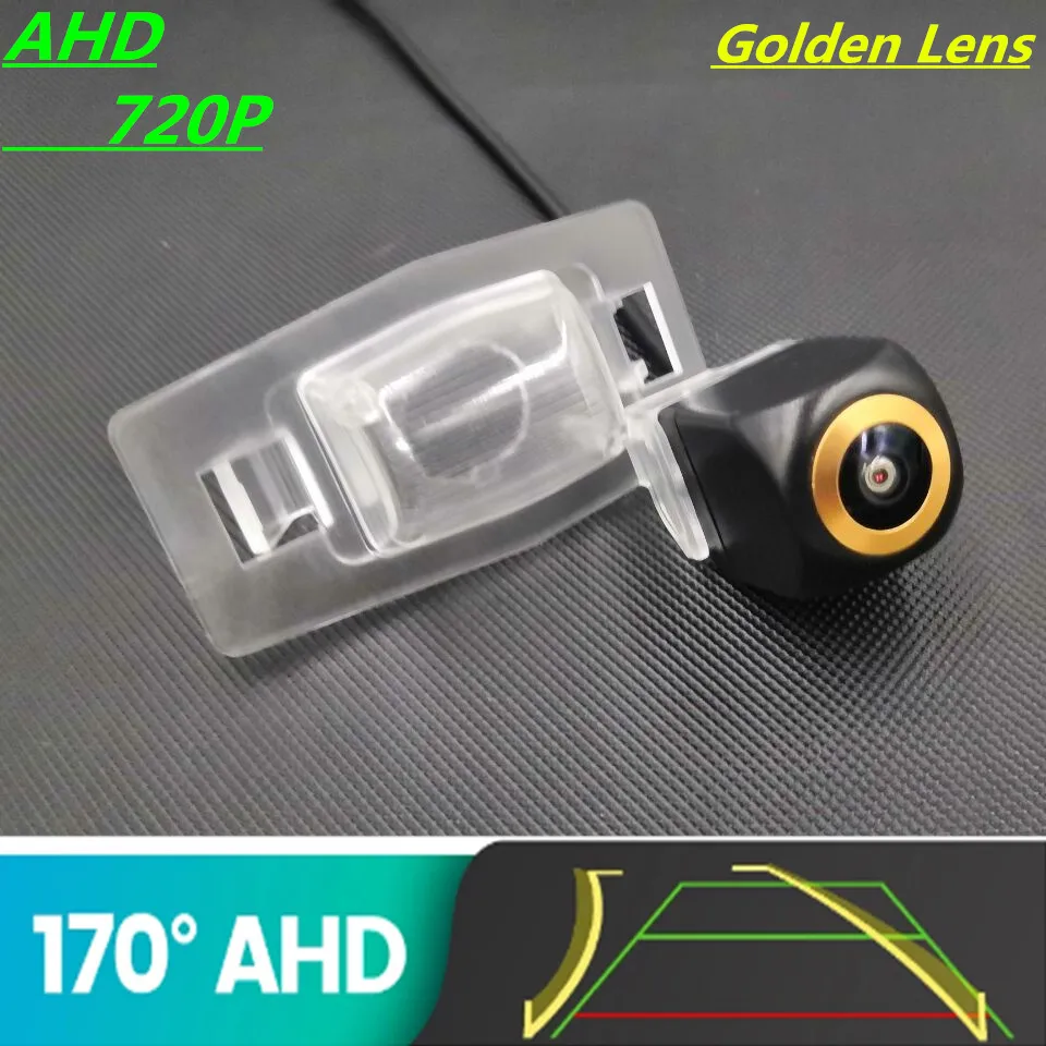 

AHD 720P Golden Lens Trajectory Car Rear View Camera For Mazda MX-5 (NB) 1998–2005 Tribute MK1 Premacy Reverse Vehicle Monitor