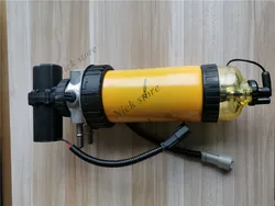 Brand New Fuel Filter With Electric Pump 32/925994 332/D6723 Diesel Engine Fuel Water Separator P551425 FS19993 For JCB