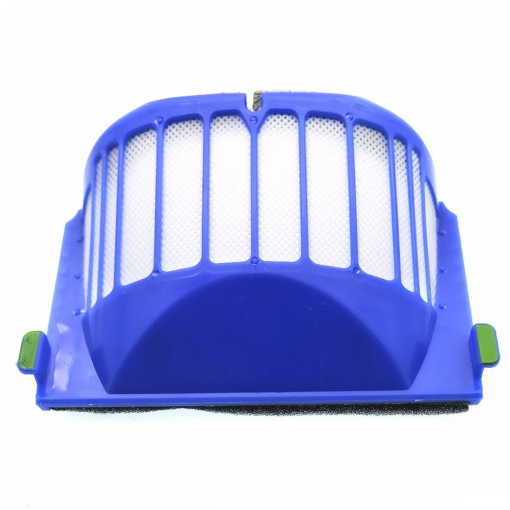 2 filtro AeroVac blu + 2 Set Kit spazzola principale + 6 spazzola laterale per iRobot Roomba serie 600 620 630 650 sostituzione accessori