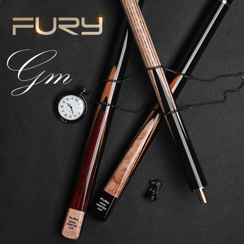 GM Series Fury Snooker Cue Stick With Case Canada Ash Shaft Brass Joint Billiard Cue Kit Snooker Stick Kit  taco de sinuca