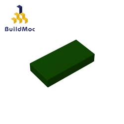 BuildMOC Compatible Assembles Particles 3069 Tile 1 x 2 For Building Blocks Parts DIY electric Educational gift Toys