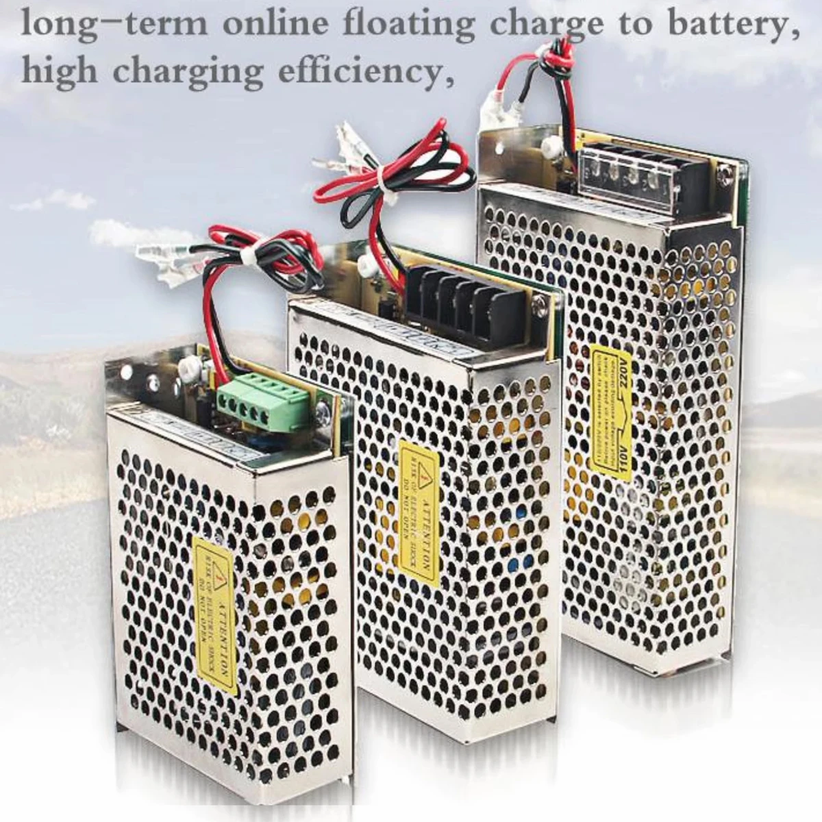 SC-35/60/120/180/350 -12/24V Smps Với Chức Năng Pin Sạc 13.8V13.4V 27.6V26.5V Với Bộ Lưu Điện Sạc Shiniu Thương Hiệu