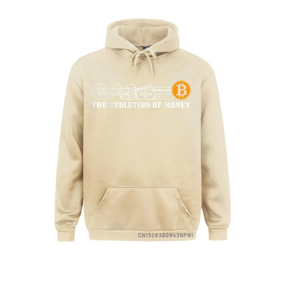 Bitcoin Evolution Of Money Crypto Trader BTC Investor Pullover Outdoor Hoodies New Arrival Men Sweatshirts Winter/Autumn