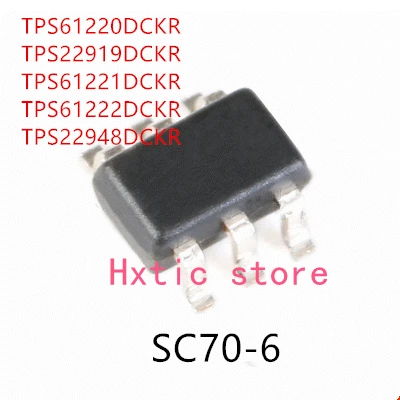10 قطعة TPS61220DCKR TPS22919DCKR TPS61221DCKR TPS61222DCKR TPS22948DCKR IC