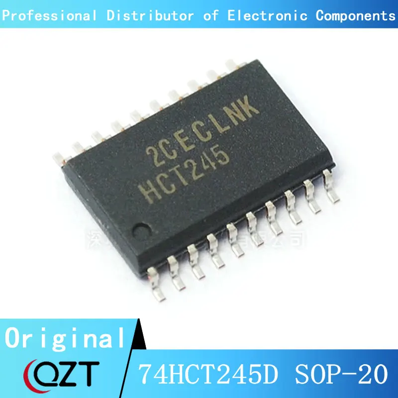 10pcs/lot 74HCT245D SOP HCT245 74HCT245 SN74HCT245DWR SOP-20 chip New spot