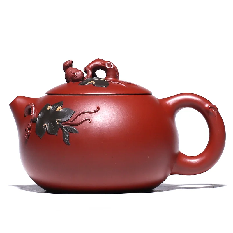 |Yixing are recommended by Xu Qingyuan ore purple clay pure manual collection dahongpao tea kettle xi shi pot