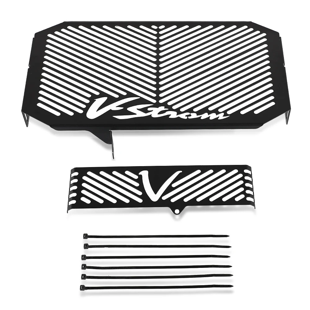 For Suzuki V-STORM 650 DL 650 2004 2005 2006 2007 2008 2009-2011 DL650 VSTORM Motorcycle Accessories Radiator Grille Guard Cover