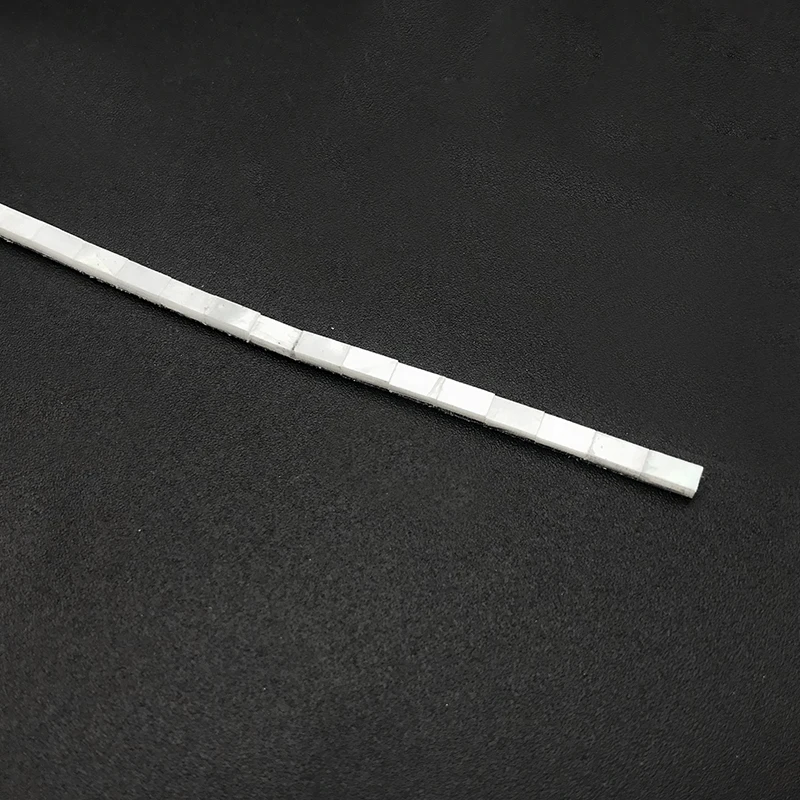 2/5pcs Abalone Shell Guitar Binding Purfling Strips Inlay White Pearl for Guitar Mandolin Ukulele Binding Maker 800*2*1.5mm