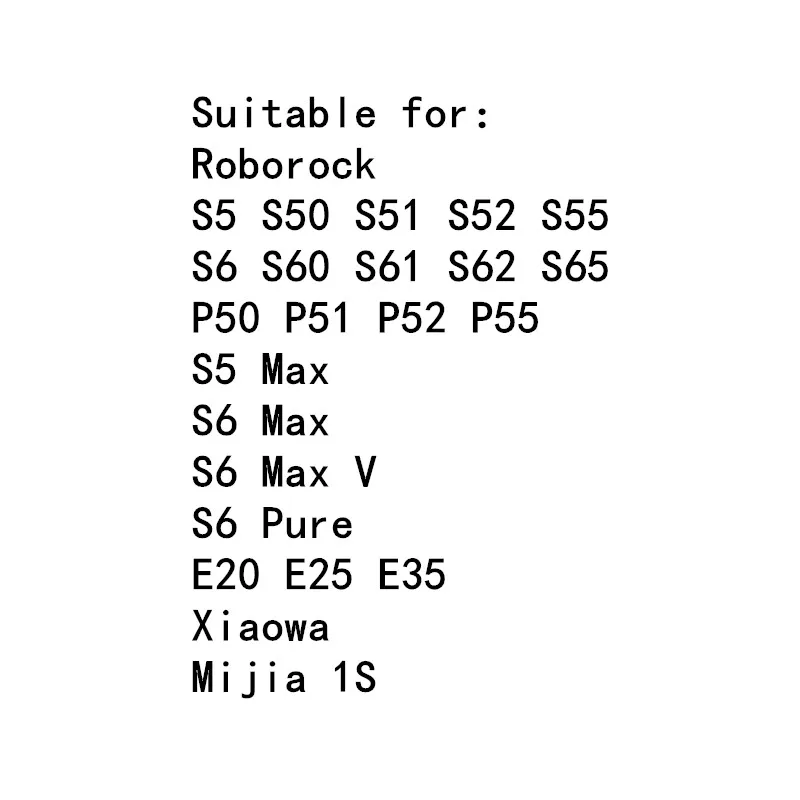 أجزاء المكنسة الكهربائية Roborock LDS ، روبوت كنس قابل للغسل ، مجموعة الملحقات ، فرشاة رئيسية ، فلتر Hepa ، ممسحة