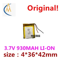 buy more will cheap  3.7V polymer lithium battery 403642 930mah MP4 Bluetooth speaker / device / miniature light emitting lamp