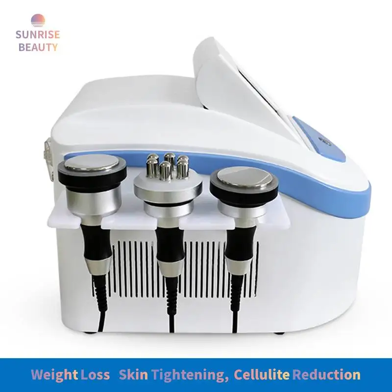 Portable ultrasonic cavitation 80K vacuum Fat burning slimming machine Body Sculpting Skin Firming Device