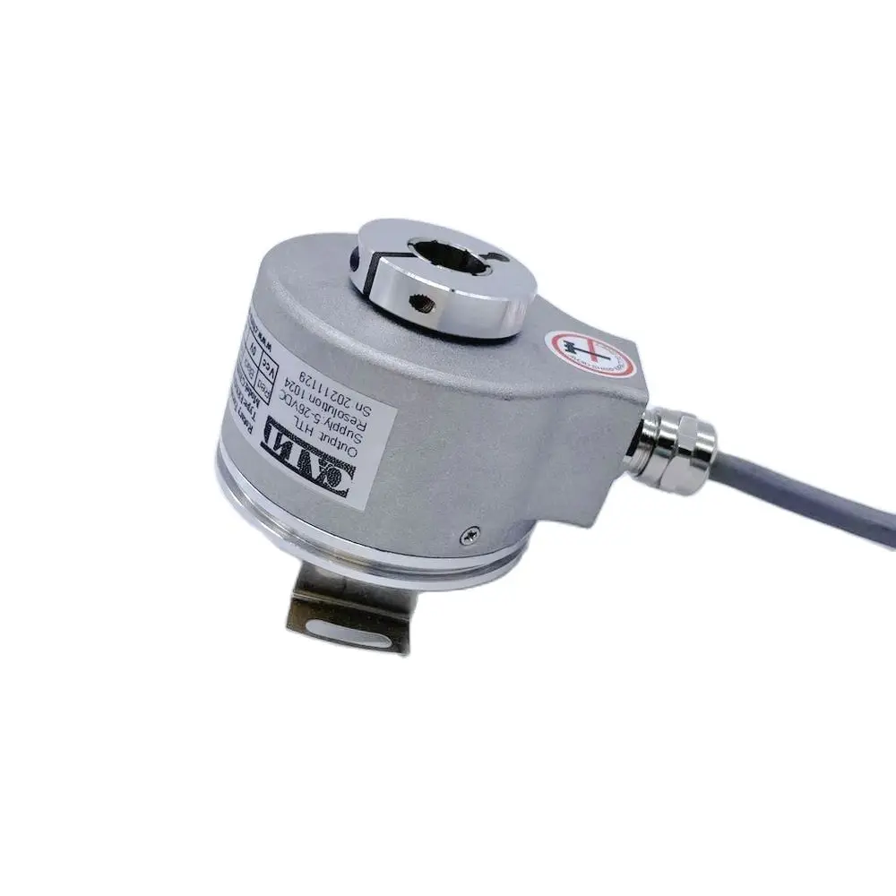 Imagem -05 - Codificador Rotativo Óptico Incremental Substituição Calt Eixo Oco Saída Htl Ern420 1024 80s12-95 2048 1000 500 Ppr 12 mm