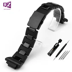 Plastic Watch Band for Casio G-Shock DW-5600 DW-5025 GW-M5610 DW-5000 GA2100 GBX-100 Watchband Bracelet with tools Strap 16mm