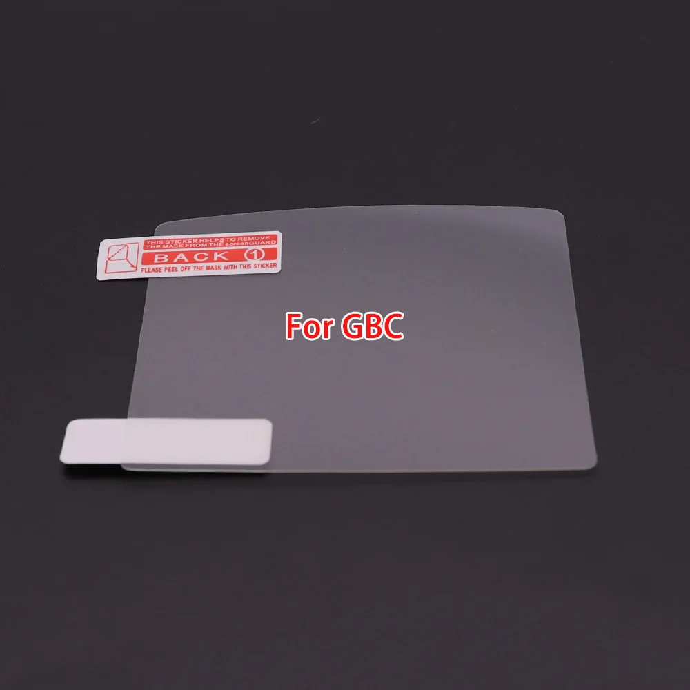 Nhựa Dẻo Trong Suốt Cho GameBoy Micro Trước Màn Hình Màu Bảo Vệ Ống Kính Cho GB GBA GBC GBA SP GBP Màng Bảo Vệ