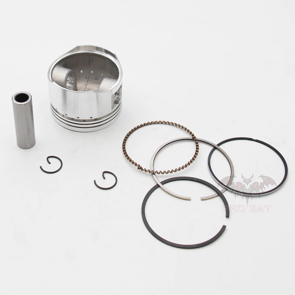 52.4mm Piston Ring Kit For Chinese 110cc Rocket Taotao Kazuma SSR Redcat Peace ATV Dirt Bike Go Kart