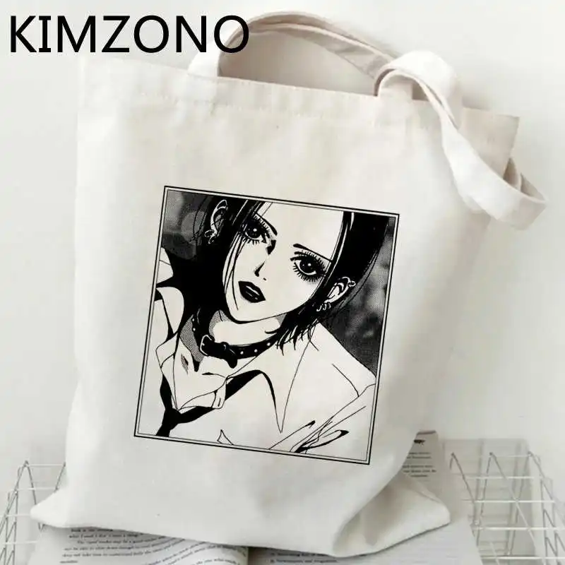 Nana Anime shopping bag bolso eco reusable bolsas de tela shopper shopping bag cloth reusable woven tote sac tissu