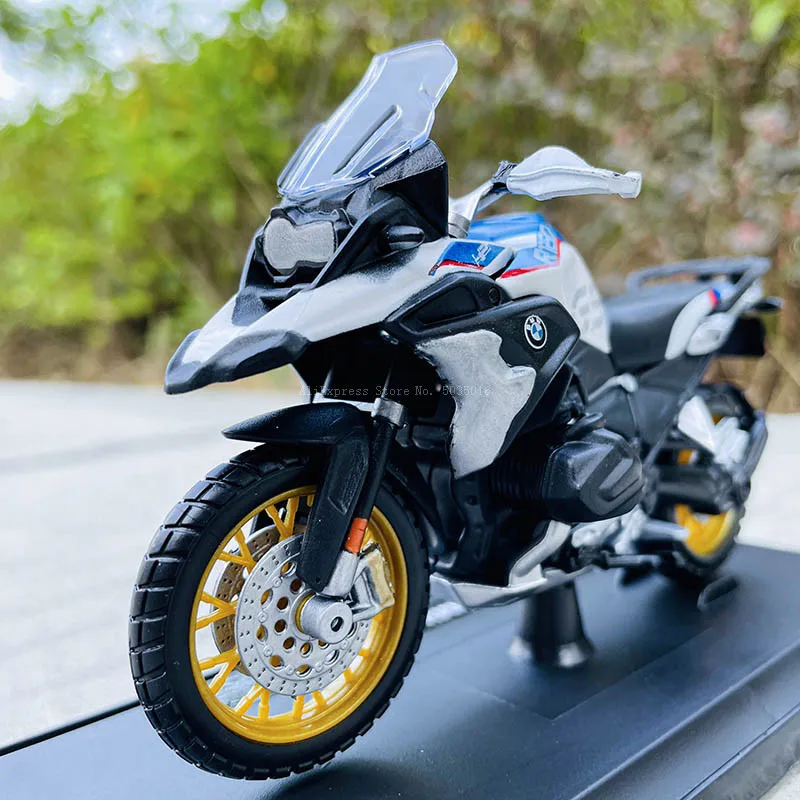 Maisto 1:18 NEW BMW R1250GS Silvardo original authorized simulation alloy motorcycle model toy car Gift