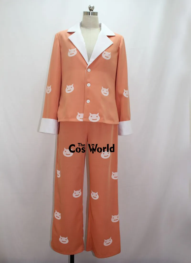 Bakemonogatari Hanekawa Tsubasa Pajamas Sleepwear Tops Pants Outfit Anime Cosplay Costumes image 2