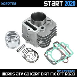 Motorcycle Cylinder Body Piston Ring Gasket Kit For 56mm Bore YinXiang YX 140 140cc Horizontal Engine Dirt Pit Bike ATV Parts