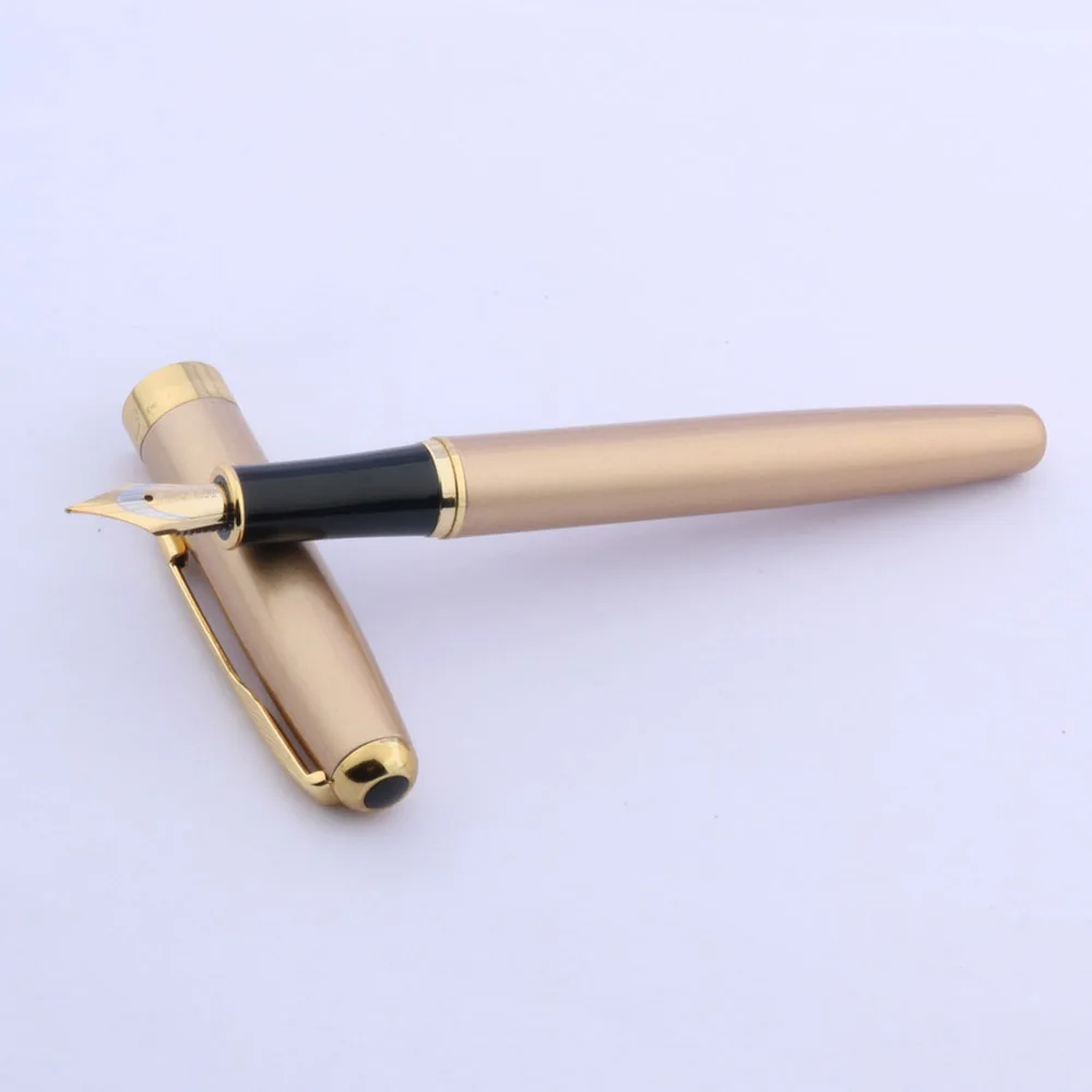 luxury BAOER 388 metal Golden Arrows are decorated Fountain Pen Stationery Office school supplies