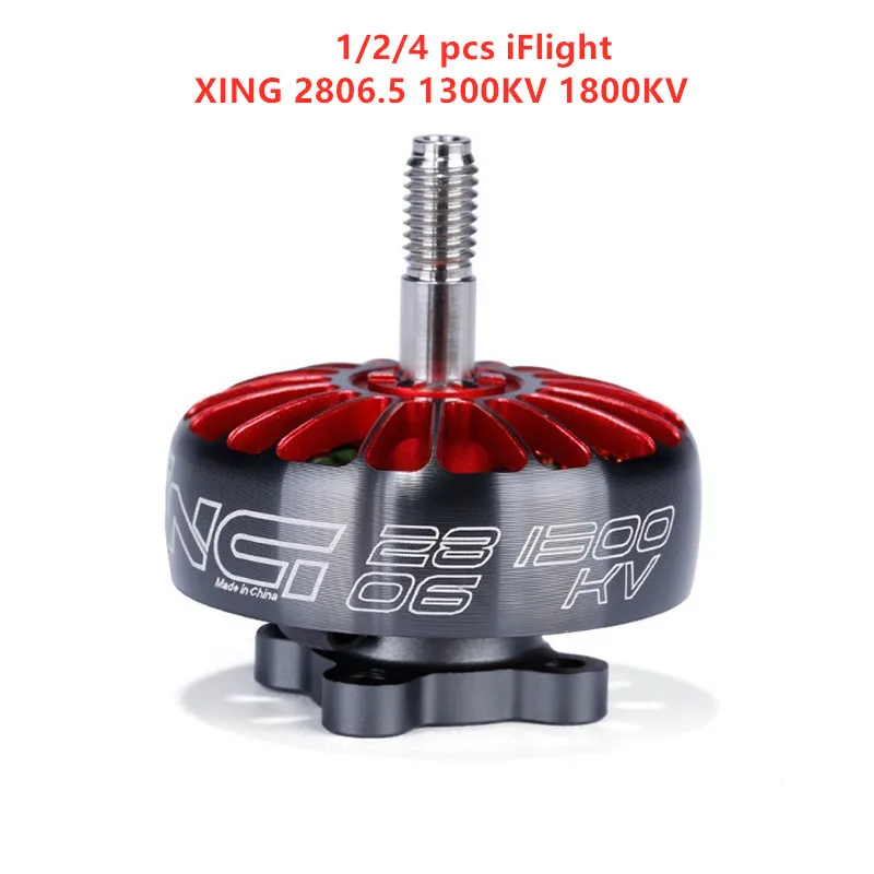 1/2/4 2020 New iFlight XING X2806.5 2806 1300KV 1800KV Brushless Motor FPV NextGen Motor For RC DIY FPV Racing Drone airplane