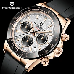 PAGANI Design 2022 New Men's Sports Quartz Watches Top Brand Sapphire Stainless Steel 100m Waterproof Chronograph Reloj Hombre