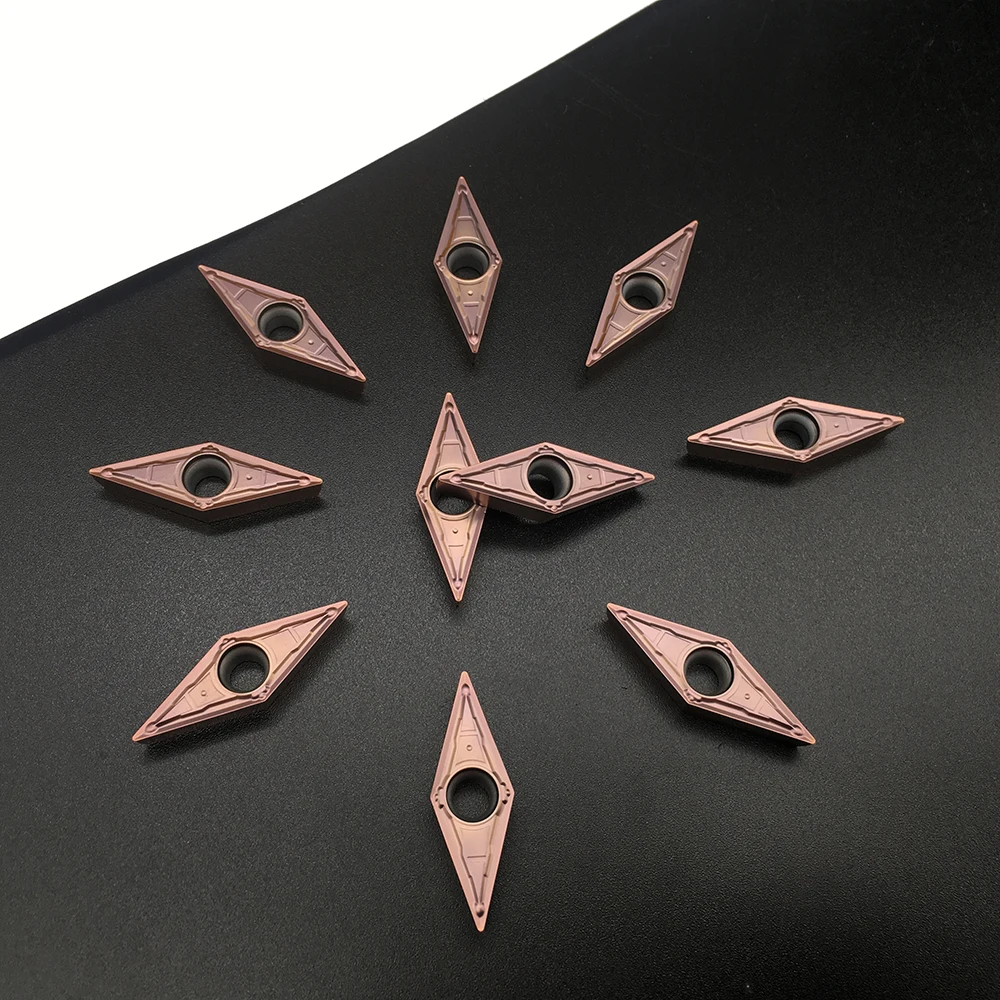 10PCS VBMT160404 MV FT1125 Turning Tool For lathe For Stainless Steel Carbide Inserts CNC Lathe Tool High Quality Machining