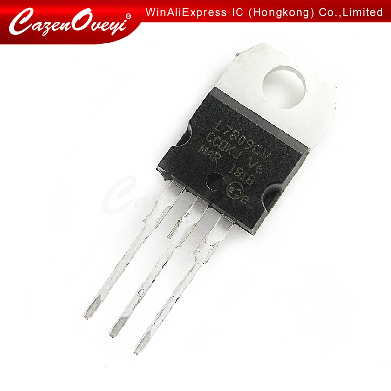 

100pcs/lot L7809CV TO220 L7809 TO-220 7809 LM7809 MC7809 new and original IC In Stock