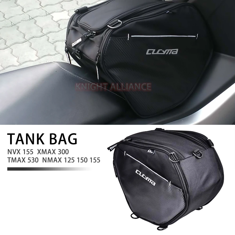 

For Yamaha TMAX 530 NMAX 125 150 155 XMAX 300 NVX155 Motorcycle CUCYMA Tank Bag Waterproof Store Content Bag Travelling X MAX