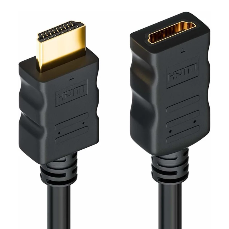 Cable Male To Female Extension Cable Power Cord Wire 3M 32 AWG For HD TV Camera Home Appliance HDMI Male To Female Cable