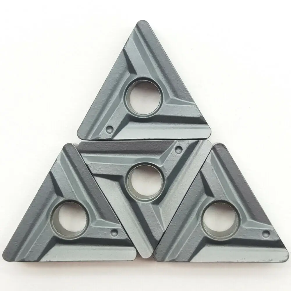 10 Tính TNUX160408L CNC Carbide Dạng Xay Lưỡi Dao Cắt Grooving Dụng Cụ TNUX 160408L
